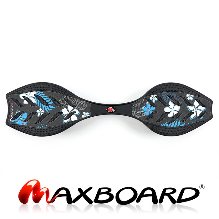 Maxboard Waveboard black hibiscus Maxboard Waveboard black hibiscus